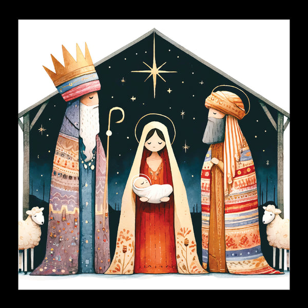 The First Christmas - Pack of 5 cards - Ref: kk37c