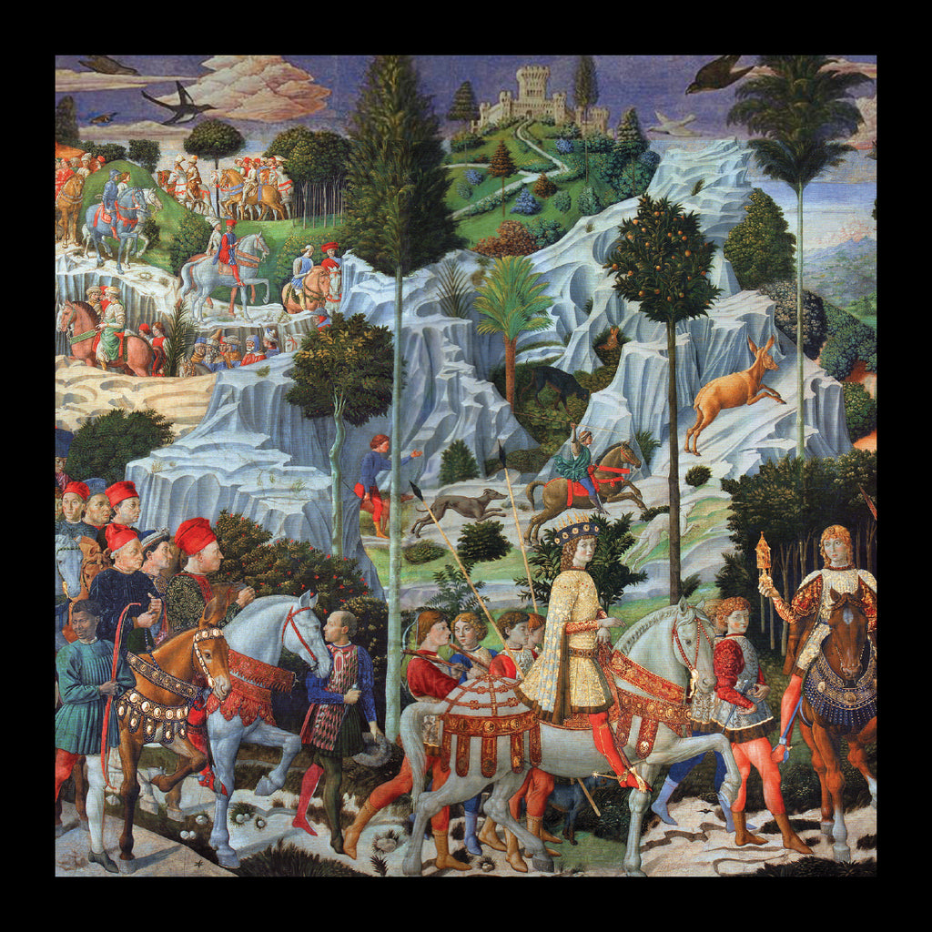 <p style="color:gold">Procession of the Magi<br><p style="color:grey"> - Pack of 5 cards - <br>Ref: kb33c