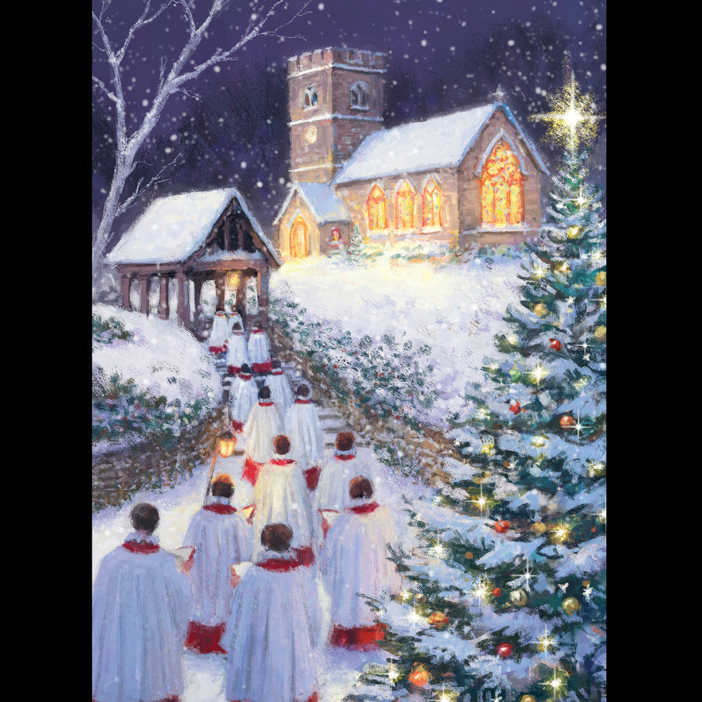 <p style="color:gold">Church Choir<br><p style="color:grey"> - Pack of 5 cards - <br>Ref: kf31e