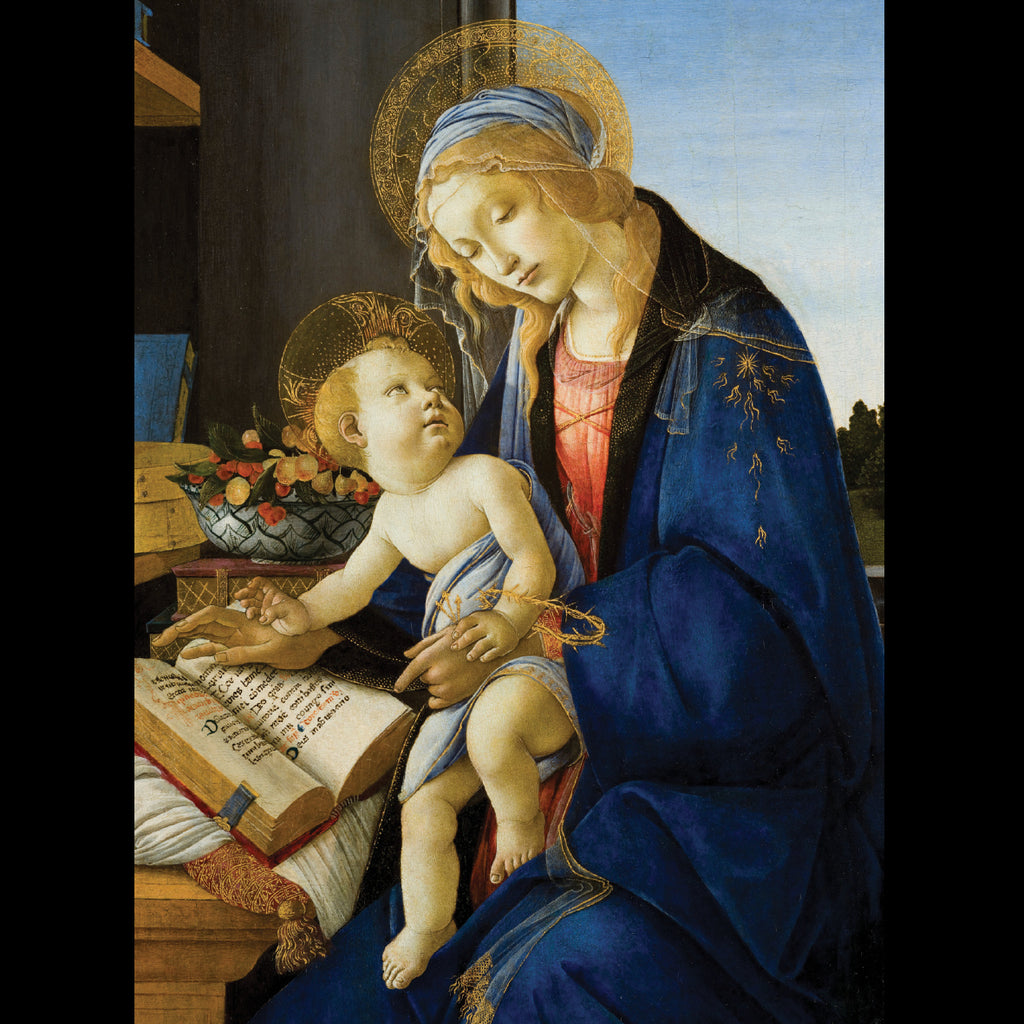 <p style="color:gold">The Virgin and Child<br><p style="color:grey"> - Pack of 5 cards - <br>Ref: kg53e