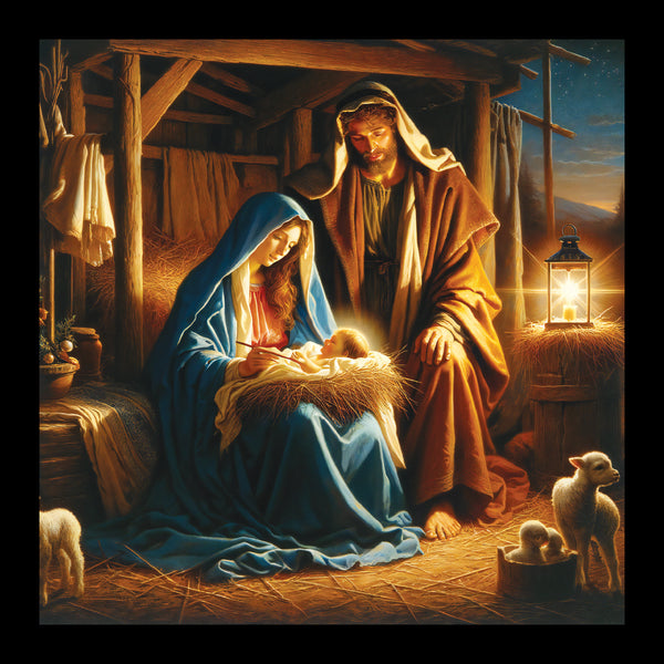<p style="color:gold">The Holy Family<br><p style="color:grey"> - Pack of 5 cards - <br>Ref: kj03c