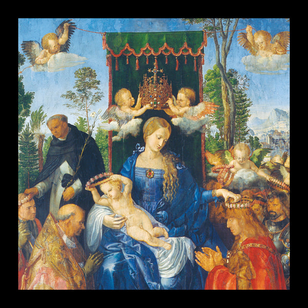 Detail from the Feast of the Rosary - Pack of 5 cards - Ref: kl08c