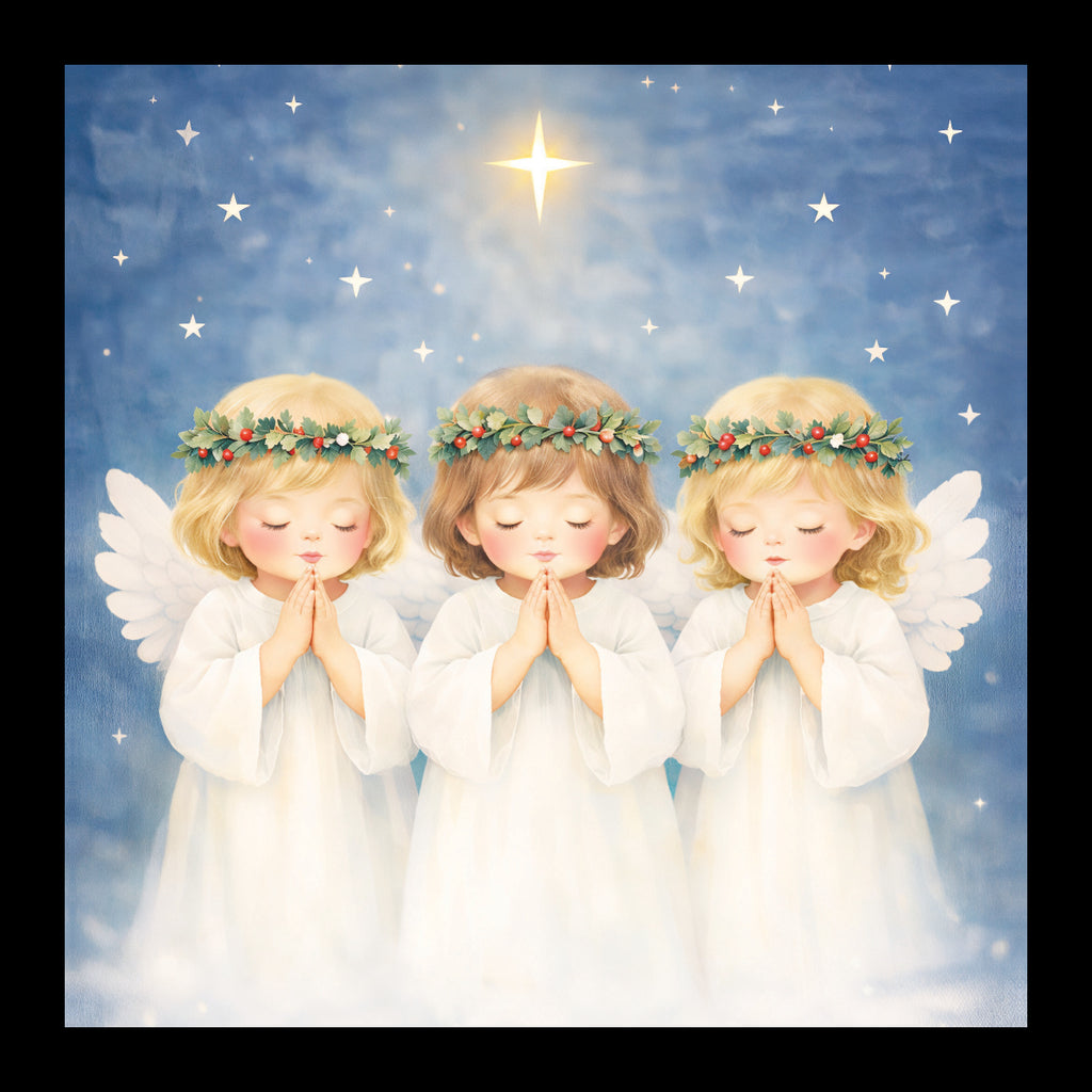 Three Angels - Pack of 5 cards - Ref: kl33c