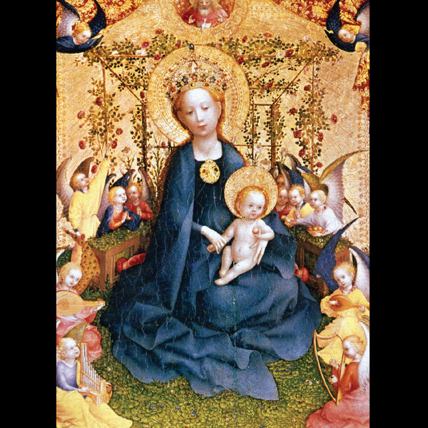 <p style="color:gold">Madonna of the Rose Bower<br><p style="color:grey"> - Pack of 5 cards - <br>Ref: ke11e